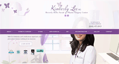 Desktop Screenshot of kimberlyleemd.com